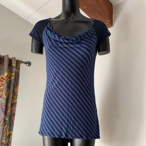 Anthropologie One September Striped Top